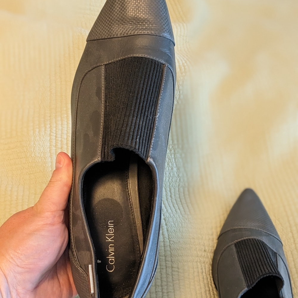 Grey Calvin Klein Booties - Picture 7 of 7